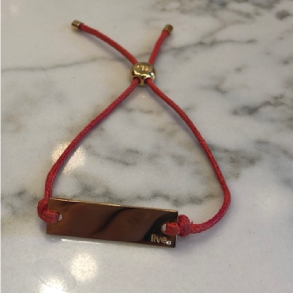 ⛱️🔥Boutique - Red & Gold Live Adjustable Bracelet